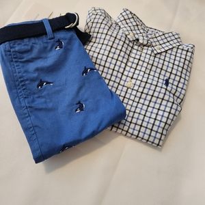 Ralph Lauren 2 piece size 12 months